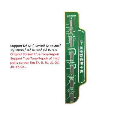 JC V1SE / V1S Pro True Tone Repair Adaptor for iPhone 12 Series / 13 / 13 Mini / 14 / 14 Plus / 15 / 15 Plus