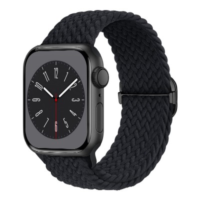 REDEFINE Braided Stretchy Adjustable Watch Band for Apple Watch S1 S2 S3 (42mm) / S4 S5 S6 SE (44mm) / S7 S8 S9 (45mm) / Ultra1 Ultra2 Ultra3 (49mm)