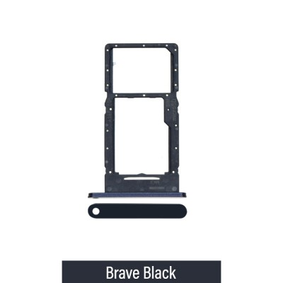 Single SIM Card Tray for Samsung Galaxy A25 5G A256B-Brave Black