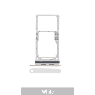 Dual SIM Card Tray for Samsung Galaxy A73 5G A736B-White