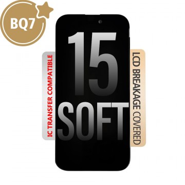 BQ7 Soft OLED Assembly for iPhone 15 Screen Replacement (Compatible for IC chip transfer)