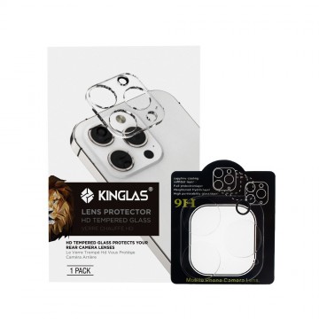 iPhone 15 Pro / iPhone 15 Pro Max Kinglas 3D Transparent Camera Lens Protector Film