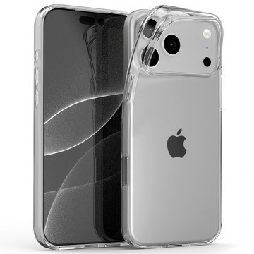 iPhone 17 Pro Max / 18 Pro Max Mercury Transparent Pearl Jelly Case Cover 