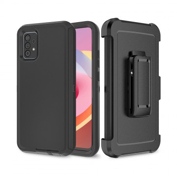 Shockproof Robot Armor Hard Plastic Case Cover with Belt Clip for Samsung Galaxy A53 5G A536