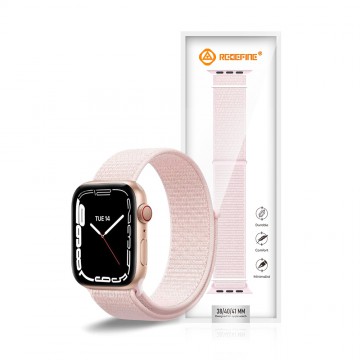 REDEFINE Classic Nylon Watch Band for Apple Watch S1 S2 S3 (38mm) / S4 S5 S6 SE (40mm) / S7 S8 S9 (41mm) / S10 S11 (42mm)
