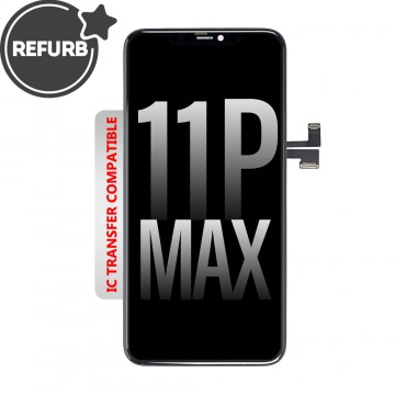 REFURB OLED Assembly for iPhone 11 Pro Max Screen Replacement-Black (Compatible for IC chip transfer)