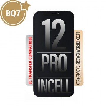 BQ7 Incell LCD Assembly for iPhone 12 / 12 Pro Screen Replacement (Compatible for IC chip transfer)