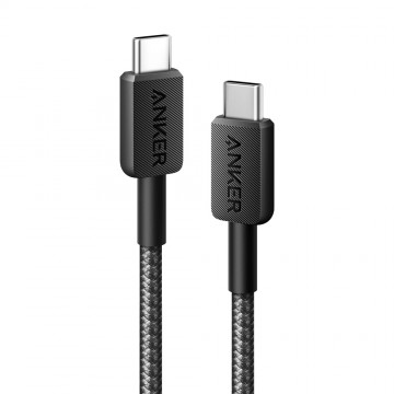 Anker 322 USB-C to USB-C Cable (3ft Braided)