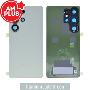 AMPLUS Rear Cover Glass for Samsung Galaxy S25 Ultra S938B-Titanium Jade Green