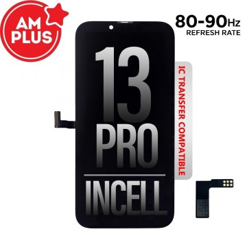 AMPLUS Incell LCD Assembly for iPhone 13 Pro Screen Replacement (80-90HZ, Compatible for IC chip transfer)