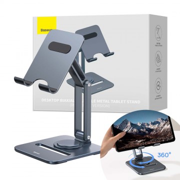 Baseus Desktop Biaxial Foldable Metal Stand For Tablets