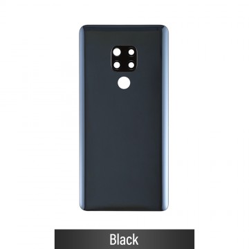 Rear Cover Glass with Camera Lens for Huawei Mate 20-Black