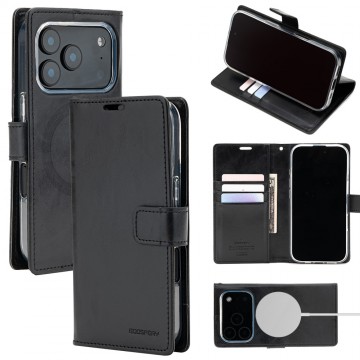 iPhone 17 Pro / 18 Pro Mercury Blue Moon Diary Case With Magnetic Ring