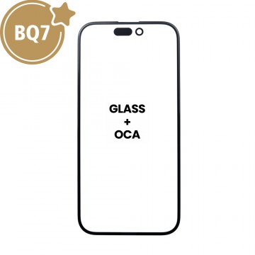 BQ7 Front Screen Outer Glass With OCA for iPhone 16