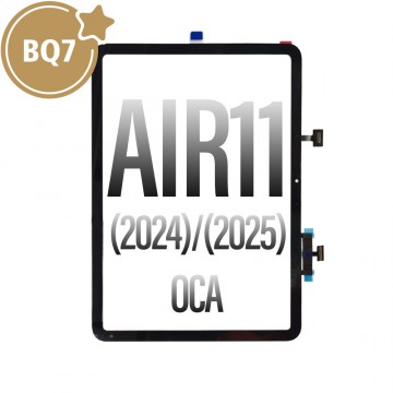 BQ7 Touch Screen Digitizer with OCA Connector for iPad Air 11 (2024) / Air 11 (2025)-Black