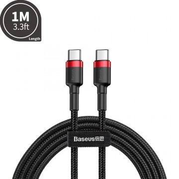 Baseus Cafule Type-C PD2.0 60W Flash Charging Data Cable for iPhone 15 / 16 / 17 Series
