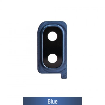 Rear Camera Lens Back Glass Cover for Samsung Galaxy A20 A205F-Blue
