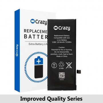 Crazy Improved Quality- iPhone SE (2022) Replacement Battery with Adhesive Strips 2018mAh (TI CHIP: 27546) (Cheapest Price)