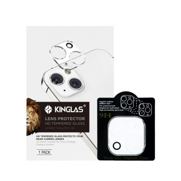 Kinglas 3D Transparent Camera Lens Protector Film for iPhone 14 / 14 Plus