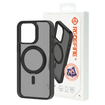 iPhone 15 Pro Max REDEFINE 360° Rotation Stand Matte Case Cover With Magnetic Ring