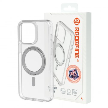 iPhone 15 Plus REDEFINE 360° Rotation Stand Matte Case Cover With Magnetic Ring