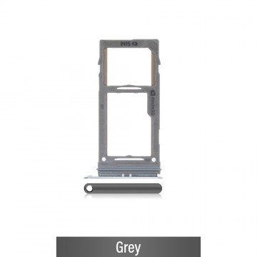 Single SIM Card Tray for Galaxy S9 G960F / S9 Plus G965F-Titanium Gray