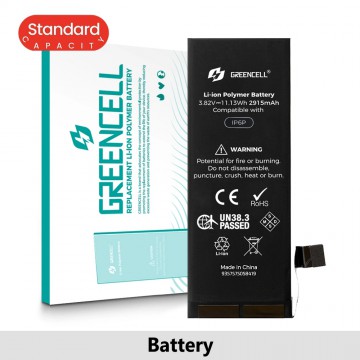 Greencell (Standard Capacity 2915mAh) iPhone 6 Plus Replacement Battery with Adhesive Strips