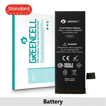 Greencell (Standard Capacity 2750mAh) iPhone 6s Plus Replacement Battery with Adhesive Strips