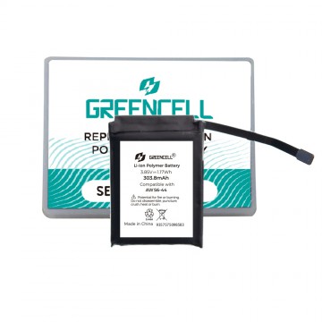 Greencell Apple Watch Series 6 44MM Replacement Battery with Adhesive Strips 303.8mAh