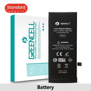 Greencell (Standard Capacity 1821mAh) iPhone SE (2020) Replacement Battery with Adhesive Strips