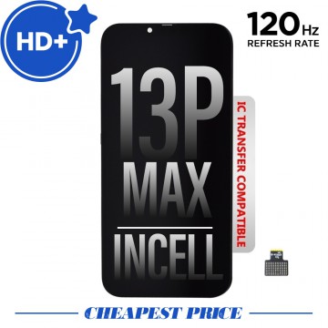 HD+ Display Incell LCD Assembly for iPhone 13 Pro Max Screen Replacement (120HZ,Compatible for IC chip transfer)