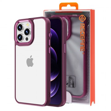 iPhone 15 Plus Metal Camera Lens Transparent Protection Shockproof Case Cover  