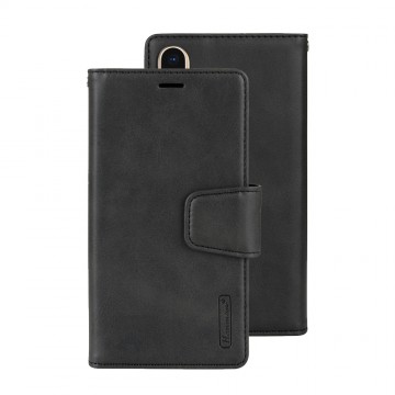 Hanman 2 in 1 Detachable Flip Leather Wallet Case With Magnetic Ring for iPhone XS Max
