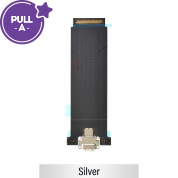 Charging Port with Flex Cable for iPad Pro 12.9 (2017) (Wi-Fi) (PULL-A)-Silver