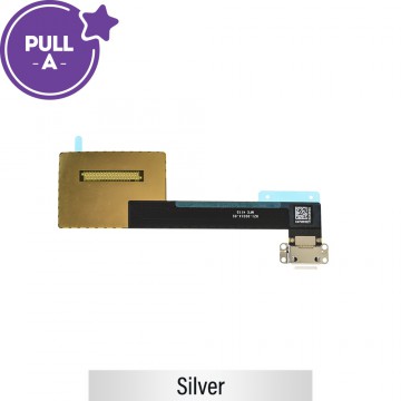 Charging Port with Flex Cable for iPad Pro 9.7 (PULL-A)-Silver