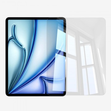 Baseus Crystalline HD Tempered Glass Screen Protector for iPad Pro 13" (2024) -Clear (Includes Dustproof Installation Tool & Cleaning Kit)