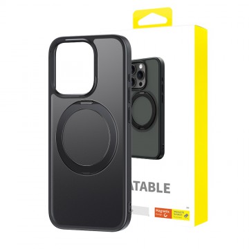  iPhone 15 Plus Baseus CyberLoop Series Phone Case Cover With Magnetic Ring-Frosted
