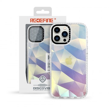 Picasus Laser Iridescent Transparent Case Cover for iPhone 14 Plus