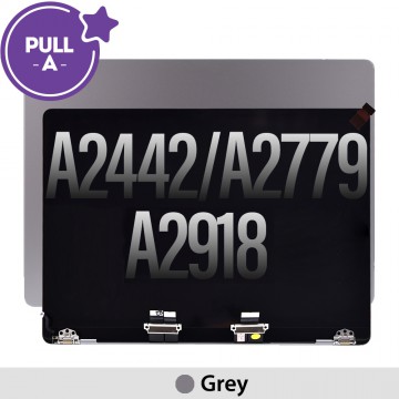 Complete LCD Display Assembly for MacBook Pro 14" A2442 (2021) / A2779 (2022) / A2918 (2023) -Grey (PULL-A)