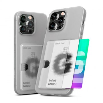 Mercury Goospery Rail 2 Card Holder Case Cover for iPhone 14 Pro