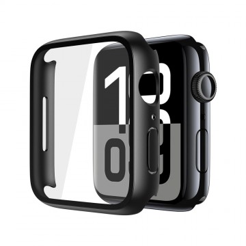 REDEFINE Hard PC Case with Tempered Glass Screen Protector for Apple Watch Series 10 46mm / Series 11 46mm