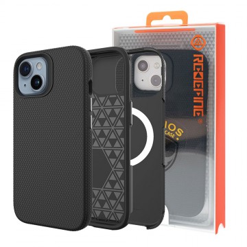 iPhone 14 Plus / 15 Plus Rhinos Rugged Shockproof Case Cover With Magnetic Ring