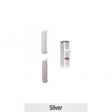 Power & Volume Button Set for iPad Pro 12.9 (2018) / Pro 11 (2018)-Silver