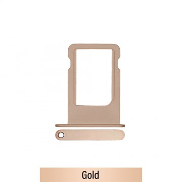 Single SIM Card Tray for iPhone SE-Gold