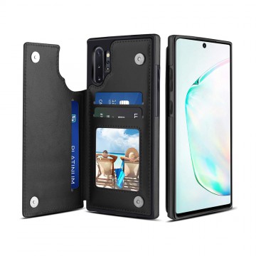 Back Flip Leather Wallet Case Cover for Samsung Galaxy Note 10 Plus