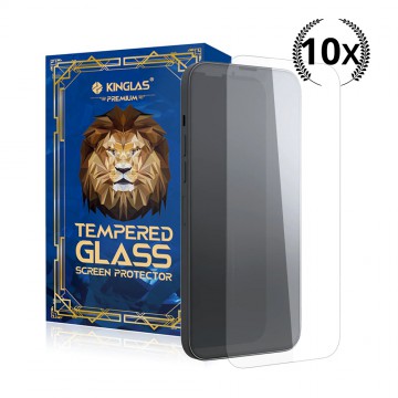 iPhone 16 Plus / 15 Plus / 15 Pro Max Kinglas 10 Packs Tempered Glass Screen Protector