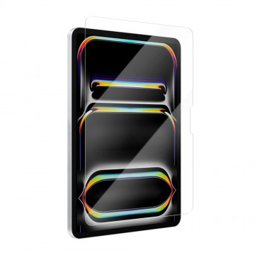 Tempered Glass Screen Protector For iPad Pro 11 (2024) (No Cleaning Set and Packaging)