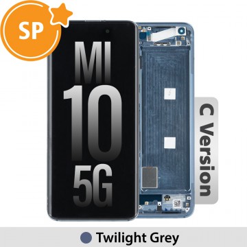 C Version Xiaomi Mi 10 5G OLED Screen Digitizer 56000J00J200 (Service Pack)-Twilight Grey 
