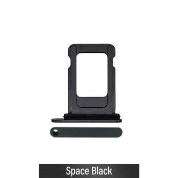 Single SIM Card Tray for iPhone 14 Pro / 14 Pro Max-Space Black