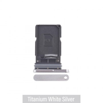 Single SIM Card Tray for Samsung Galaxy S25 Ultra S938B-Titanium White Silver / Titanium Silver Blue